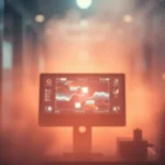 High-resolution stock photo of tecnologia with soft cinematic haze, soft focus, hazy background, and professional-quality commercial aesthetics