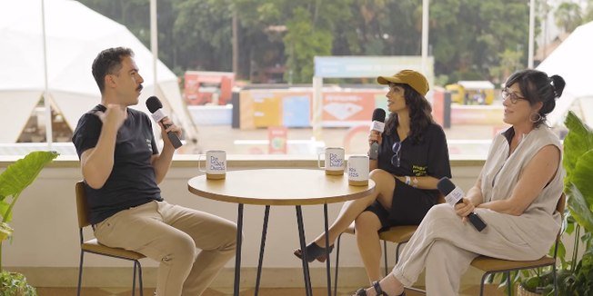 Maria Ribeiro e Andréa Bisker debatem a solidão da insularidade digital e a força da empatia - Imagem do artigo