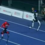 Imagem destacada – Robô humanoide chinês quebra recorde de Usain Bolt nos 100 metros rasos