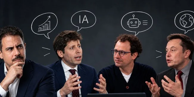 Amodei, Altman e Musk alertam para riscos da inteligência artificial e pedem mais controle