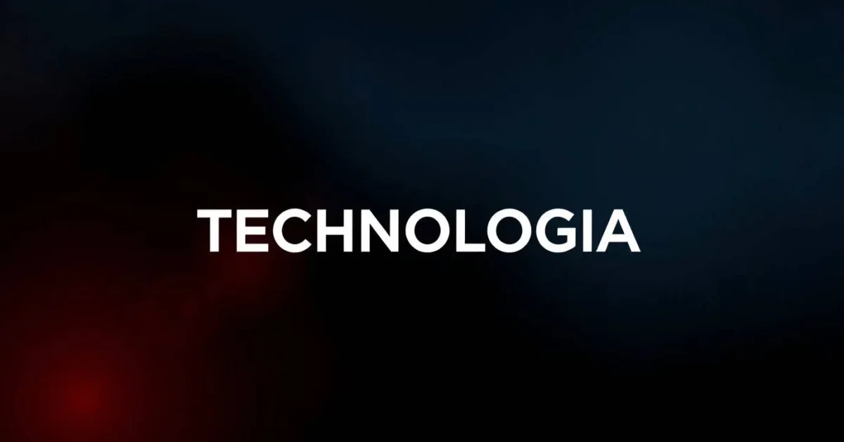 Inspired logo for tecnologia, dramatic cinematic style in geometric shapes and clean lines; film-like composition and lighting, emphasizing balance, symmetry, and visual clarity
